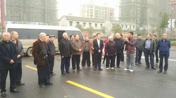 我县组织县处级老干部参观重点工程和美丽乡村建设